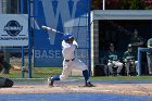 Baseball vs Babson  Wheaton College Baseball vs Babson during Championship game of the NEWMAC Championship hosted by Wheaton. - (Photo by Keith Nordstrom) : Wheaton, baseball, NEWMAC